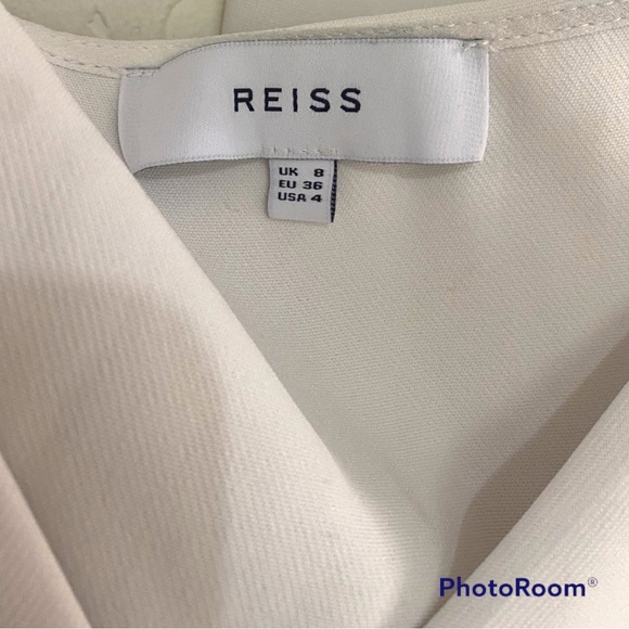 Reiss Piper Halter Wrap Midi Dress - Picture 4 of 4